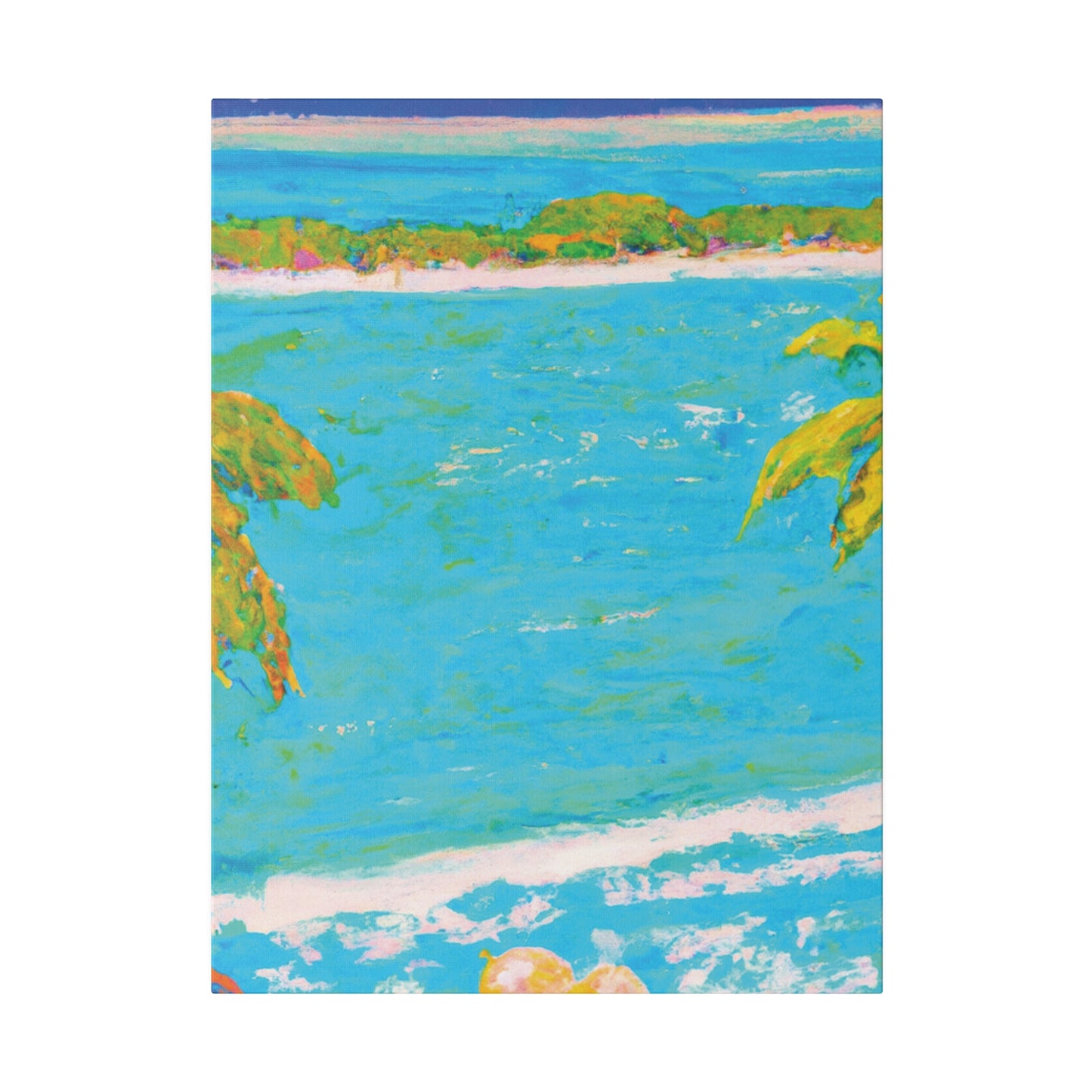 4783Z - Bahamas Ocean Painting Print | Bahamas | Ocean | Beach | Poster | Home Decor | Wall Art | Canvas