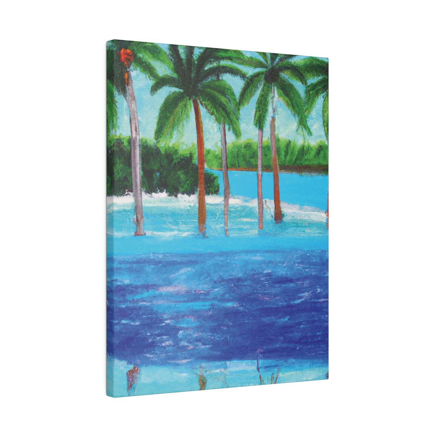 4563X - Bahamas Ocean Painting Print | Bahamas | Ocean | Beach | Poster | Home Decor | Wall Art | Canvas