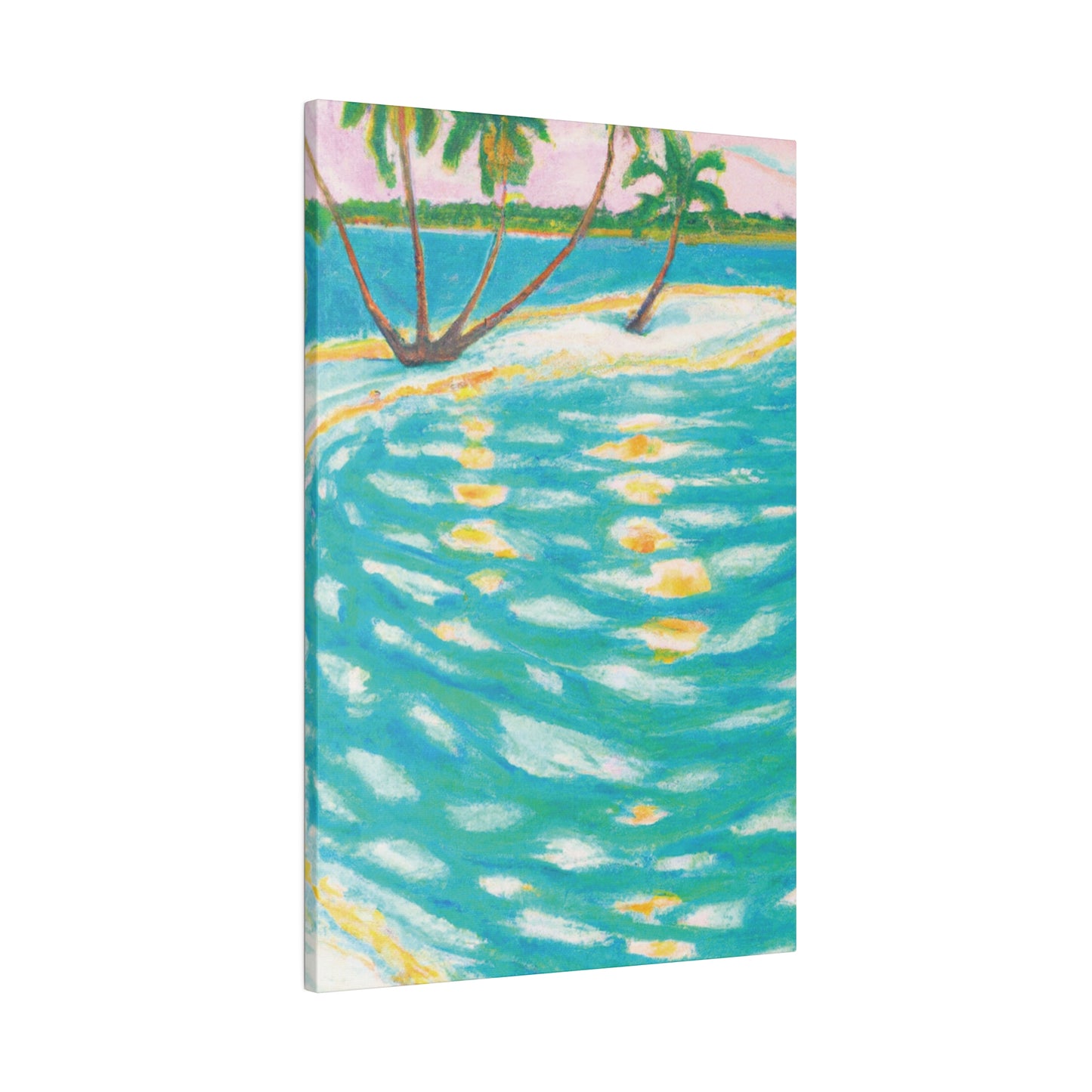 9029O - Bahamas Ocean Painting Print | Bahamas | Ocean | Beach | Poster | Home Decor | Wall Art | Canvas