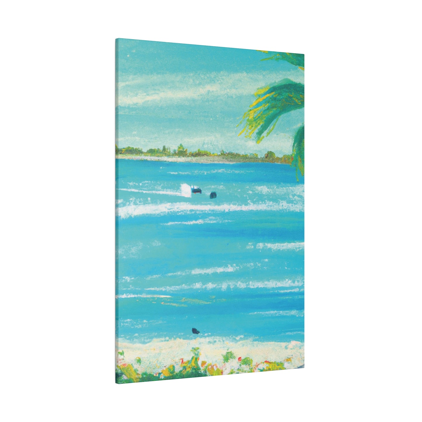 4282E - Bahamas Ocean Painting Print | Bahamas | Ocean | Beach | Poster | Home Decor | Wall Art | Canvas