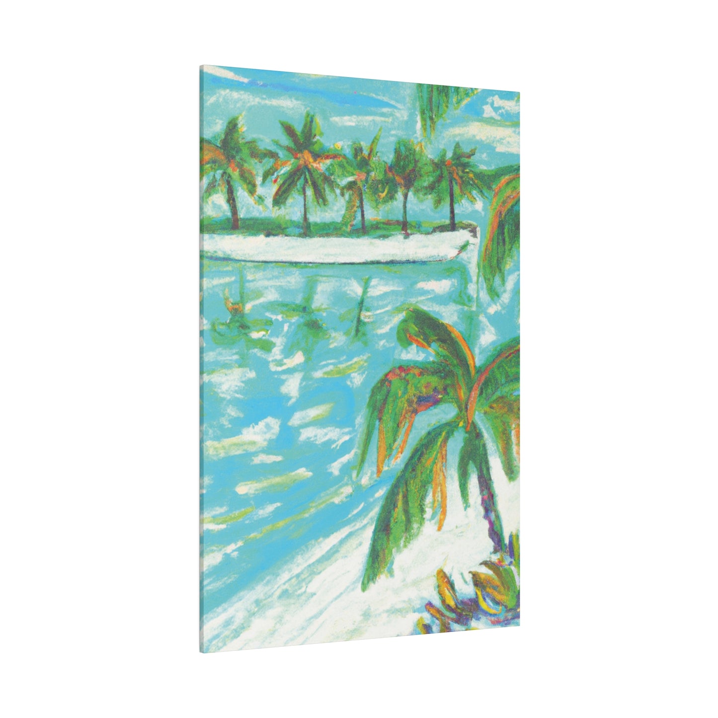 7103O - Bahamas Ocean Painting Print | Bahamas | Ocean | Beach | Poster | Home Decor | Wall Art | Canvas