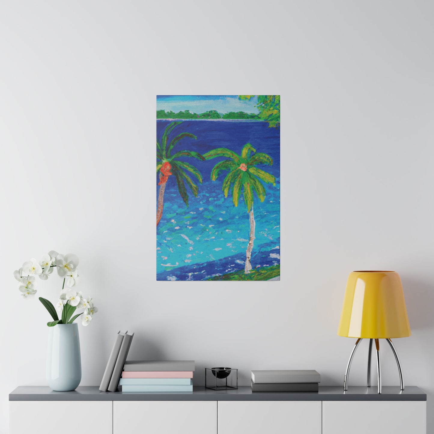 7992Z - Bahamas Ocean Painting Print | Bahamas | Ocean | Beach | Poster | Home Decor | Wall Art | Canvas