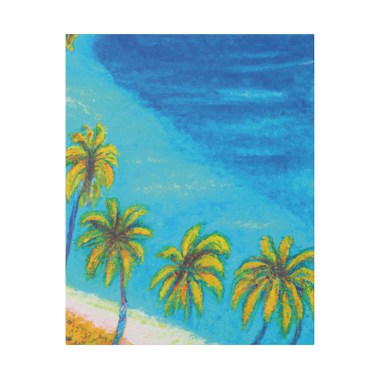 1588G - Bahamas Ocean Painting Print | Bahamas | Ocean | Beach | Poster | Home Decor | Wall Art | Canvas