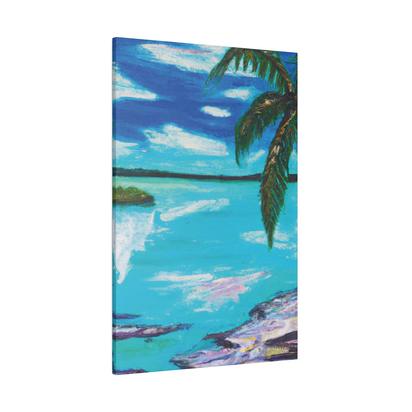 9184C - Bahamas Ocean Painting Print | Bahamas | Ocean | Beach | Poster | Home Decor | Wall Art | Canvas