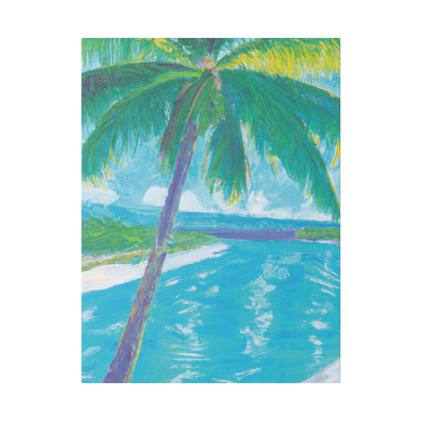 9252K - Bahamas Ocean Painting Print | Bahamas | Ocean | Beach | Poster | Home Decor | Wall Art | Canvas