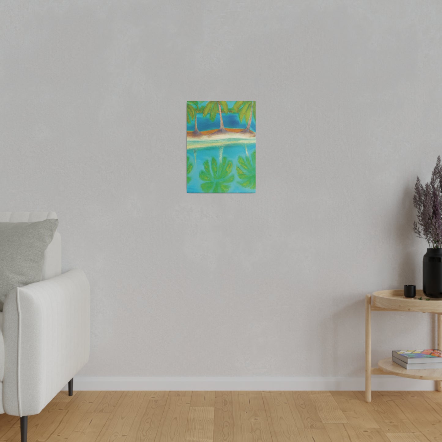 3294K - Bahamas Ocean Painting Print | Bahamas | Ocean | Beach | Poster | Home Decor | Wall Art | Canvas