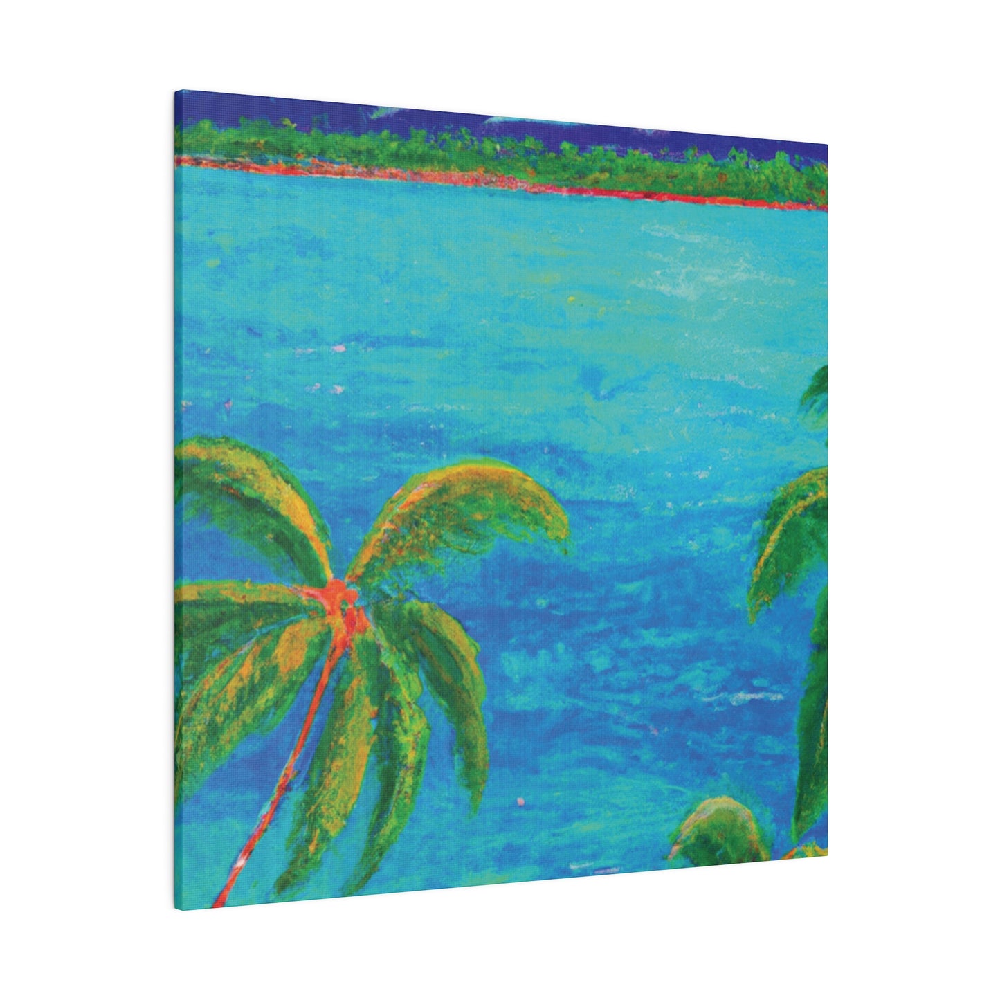 5654U - Bahamas Ocean Painting Print | Bahamas | Ocean | Beach | Poster | Home Decor | Wall Art | Canvas