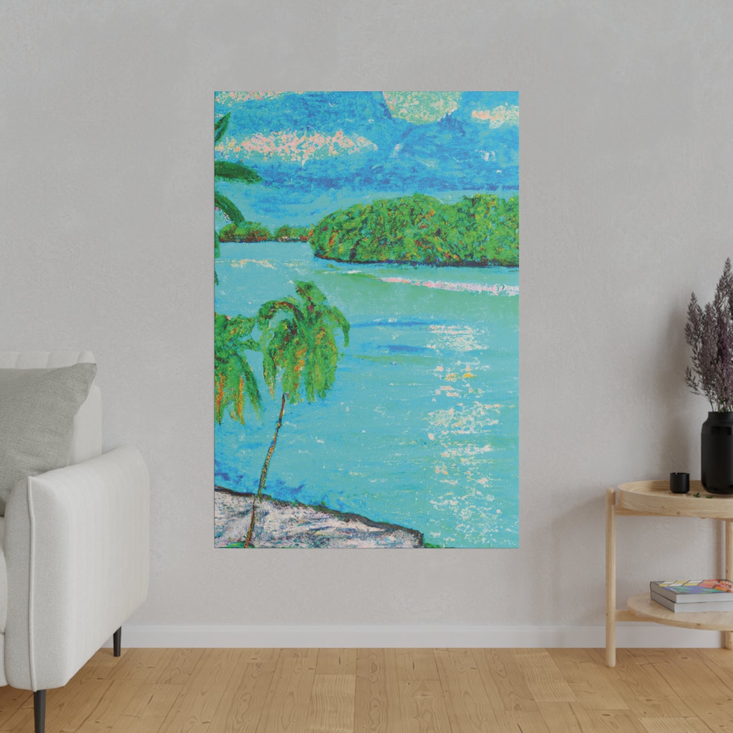 8239F - Bahamas Ocean Painting Print | Bahamas | Ocean | Beach | Poster | Home Decor | Wall Art | Canvas