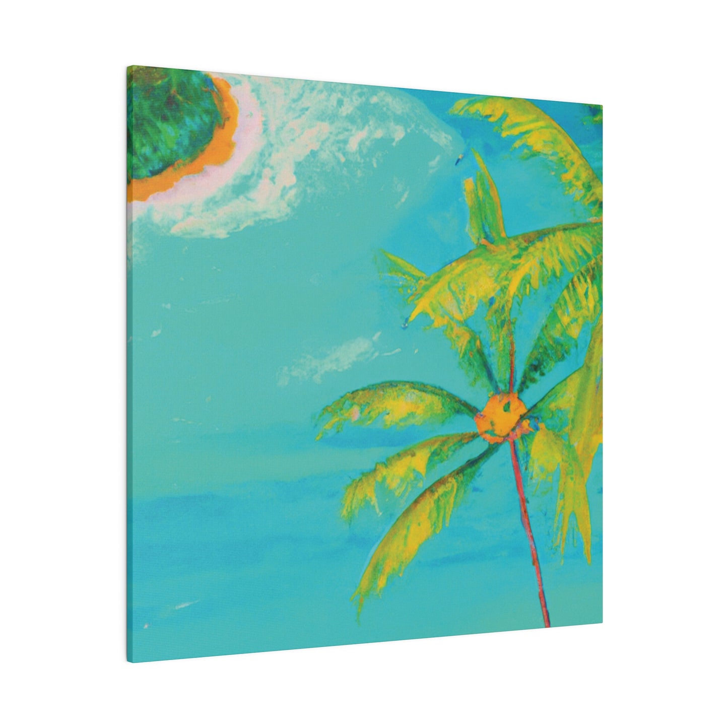 5457G - Bahamas Ocean Painting Print | Bahamas | Ocean | Beach | Poster | Home Decor | Wall Art | Canvas