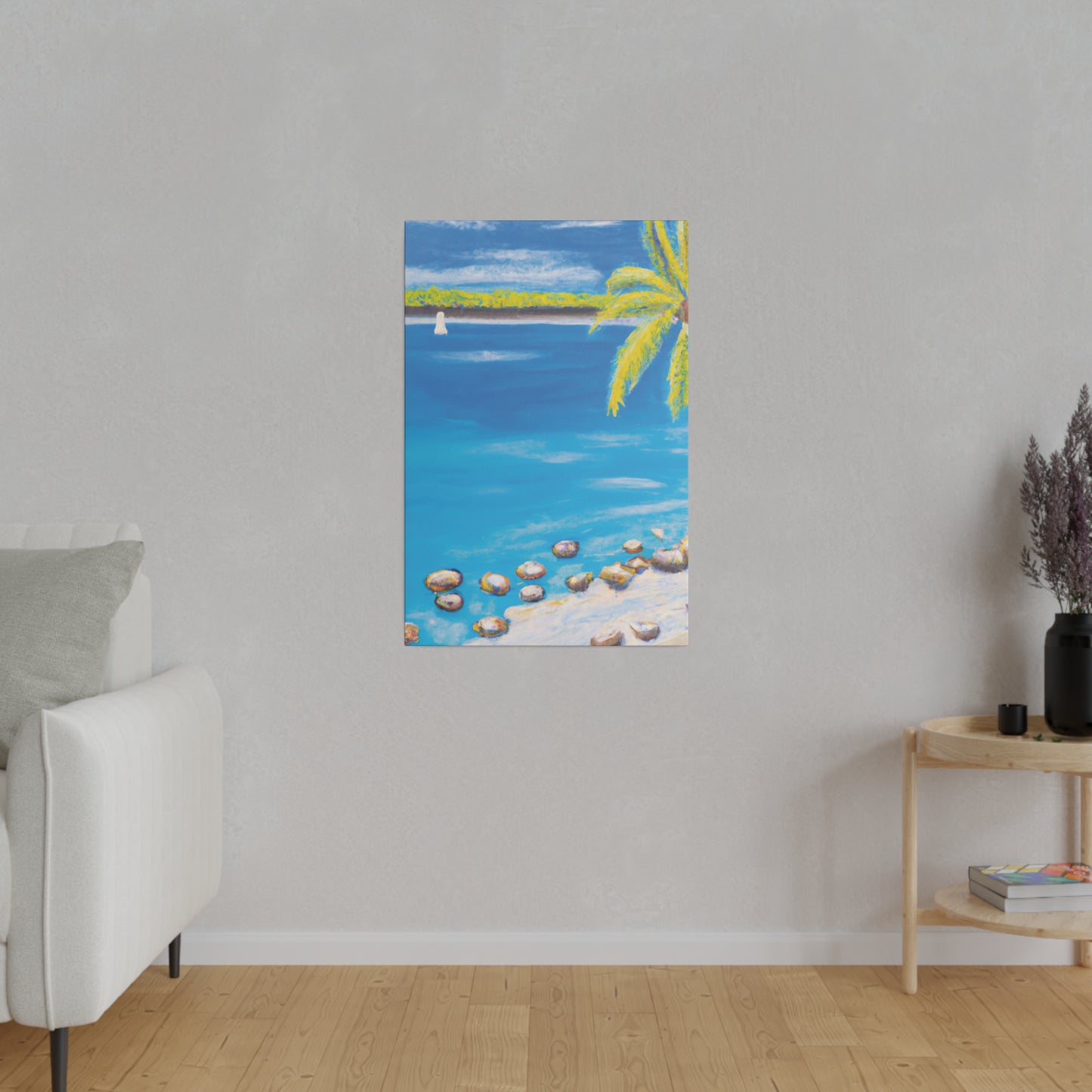 8593F - Bahamas Ocean Painting Print | Bahamas | Ocean | Beach | Poster | Home Decor | Wall Art | Canvas