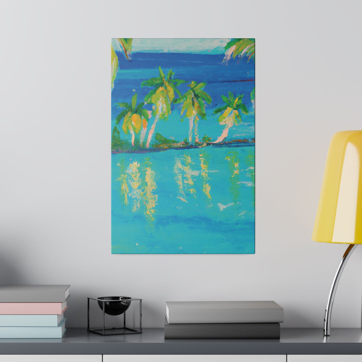 8637V - Bahamas Ocean Painting Print | Bahamas | Ocean | Beach | Poster | Home Decor | Wall Art | Canvas