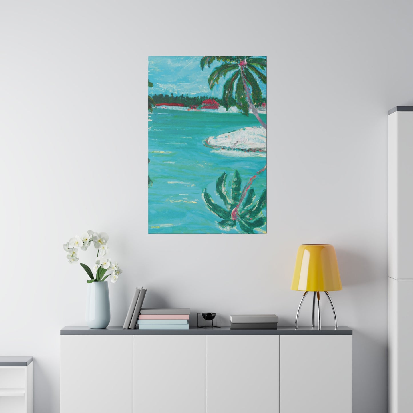 7090Z - Bahamas Ocean Painting Print | Bahamas | Ocean | Beach | Poster | Home Decor | Wall Art | Canvas