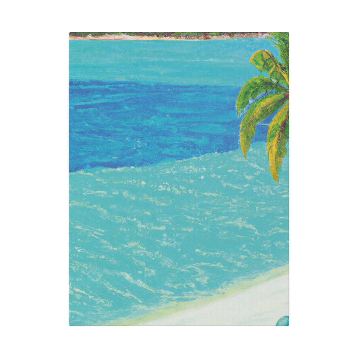 7221H - Bahamas Ocean Painting Print | Bahamas | Ocean | Beach | Poster | Home Decor | Wall Art | Canvas