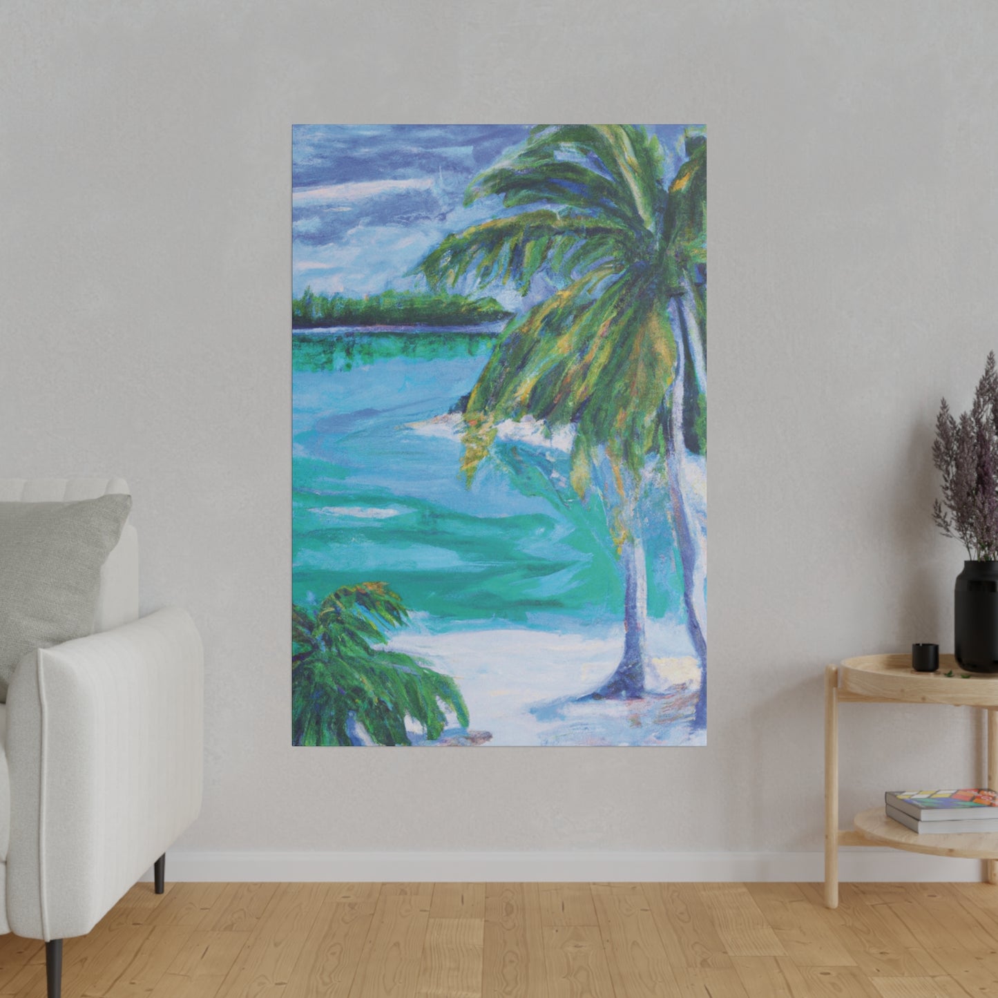 8721Q - Bahamas Ocean Painting Print | Bahamas | Ocean | Beach | Poster | Home Decor | Wall Art | Canvas