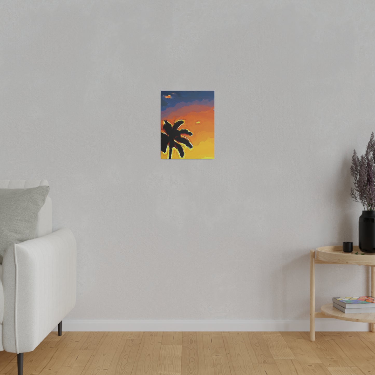 8720W - Miami Beach Sunset Painting Print | Miami | Beach | Sunset | Poster | Home Decor | Wall Art | Canvas