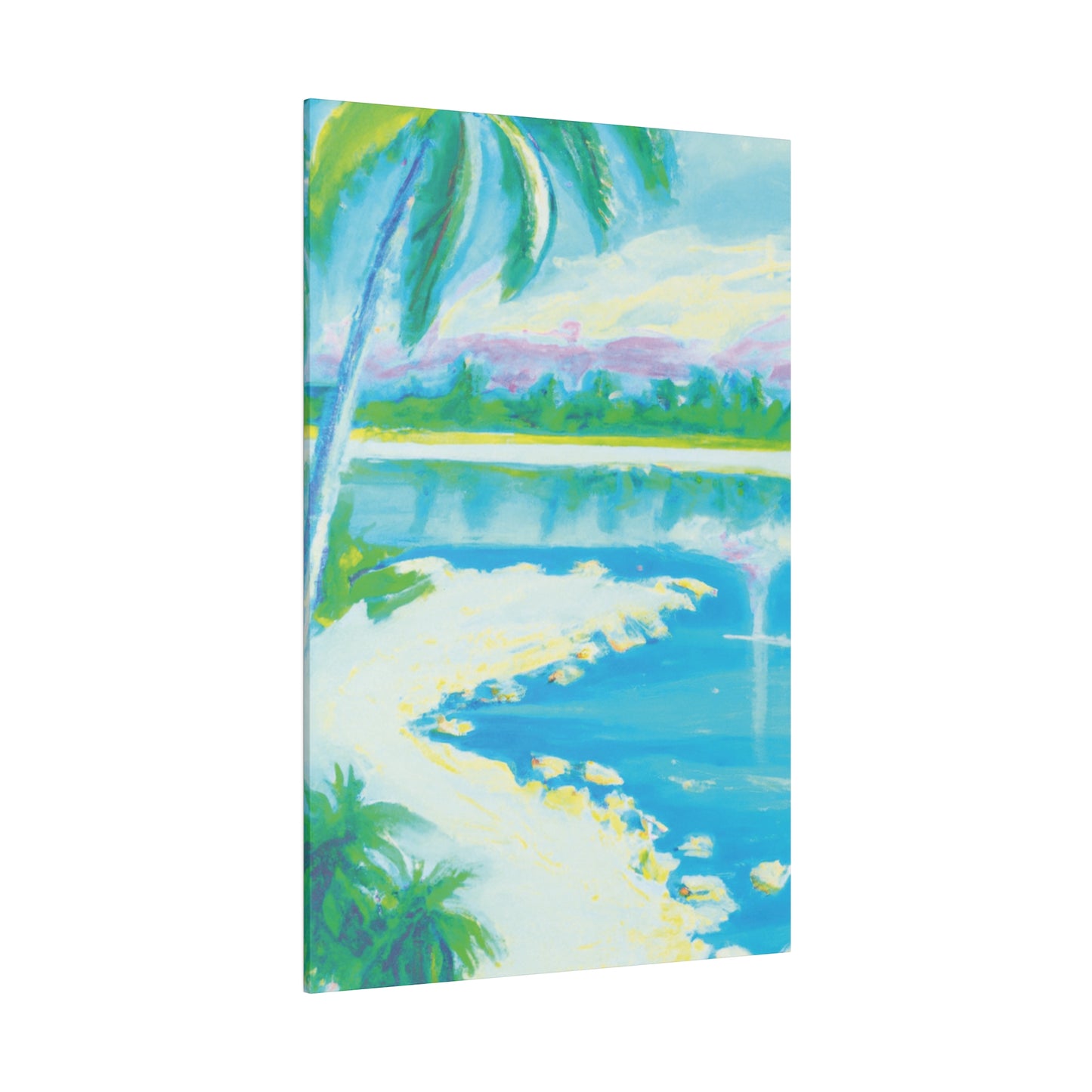 4501F - Bahamas Ocean Painting Print | Bahamas | Ocean | Beach | Poster | Home Decor | Wall Art | Canvas