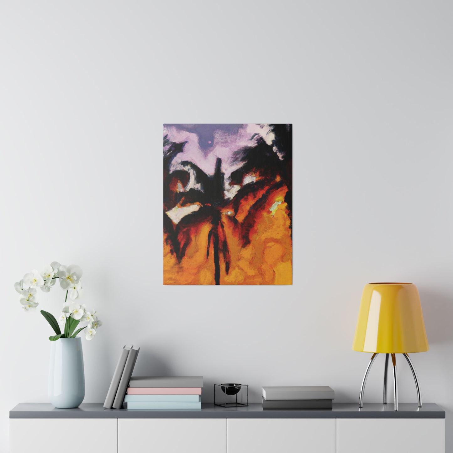 2537V - Miami Beach Sunset Painting Print | Miami | Beach | Sunset | Poster | Home Decor | Wall Art | Canvas