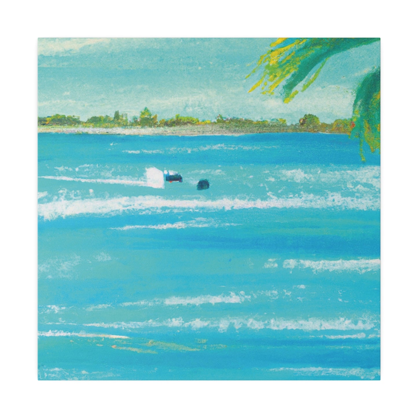 4282E - Bahamas Ocean Painting Print | Bahamas | Ocean | Beach | Poster | Home Decor | Wall Art | Canvas