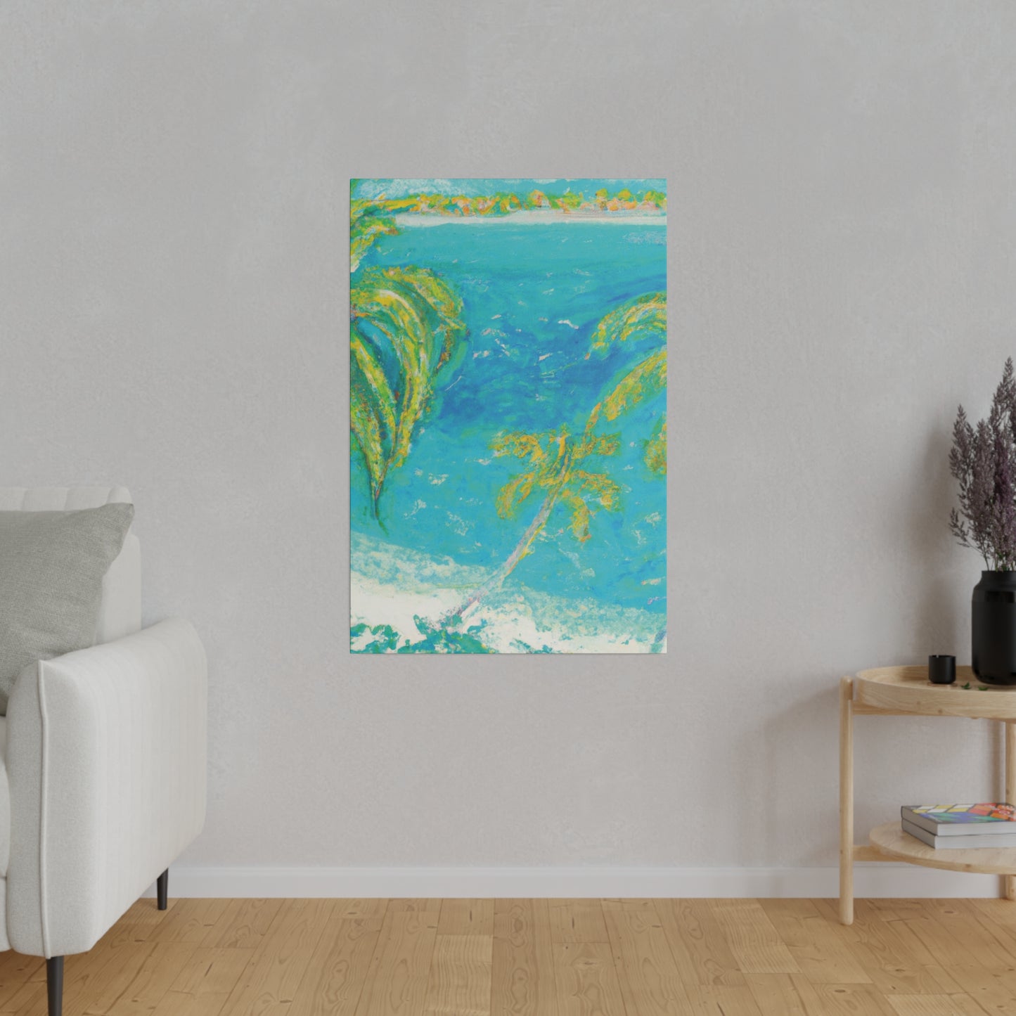 4342G - Bahamas Ocean Painting Print | Bahamas | Ocean | Beach | Poster | Home Decor | Wall Art | Canvas