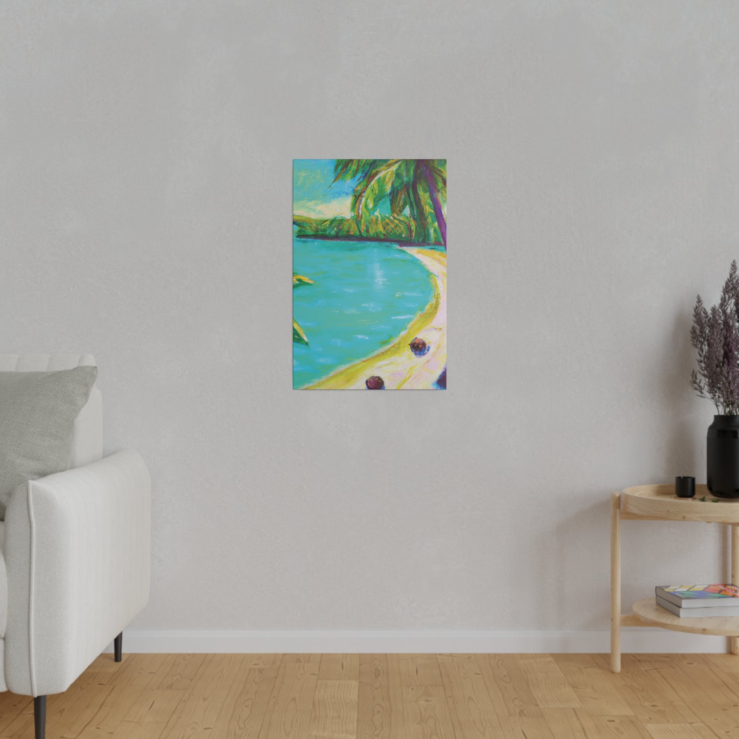 2421K - Bahamas Ocean Painting Print | Bahamas | Ocean | Beach | Poster | Home Decor | Wall Art | Canvas