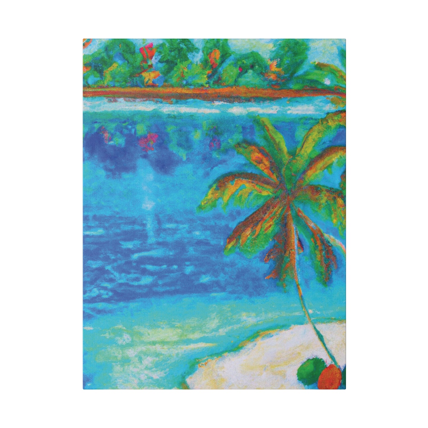 8252T - Bahamas Ocean Painting Print | Bahamas | Ocean | Beach | Poster | Home Decor | Wall Art | Canvas