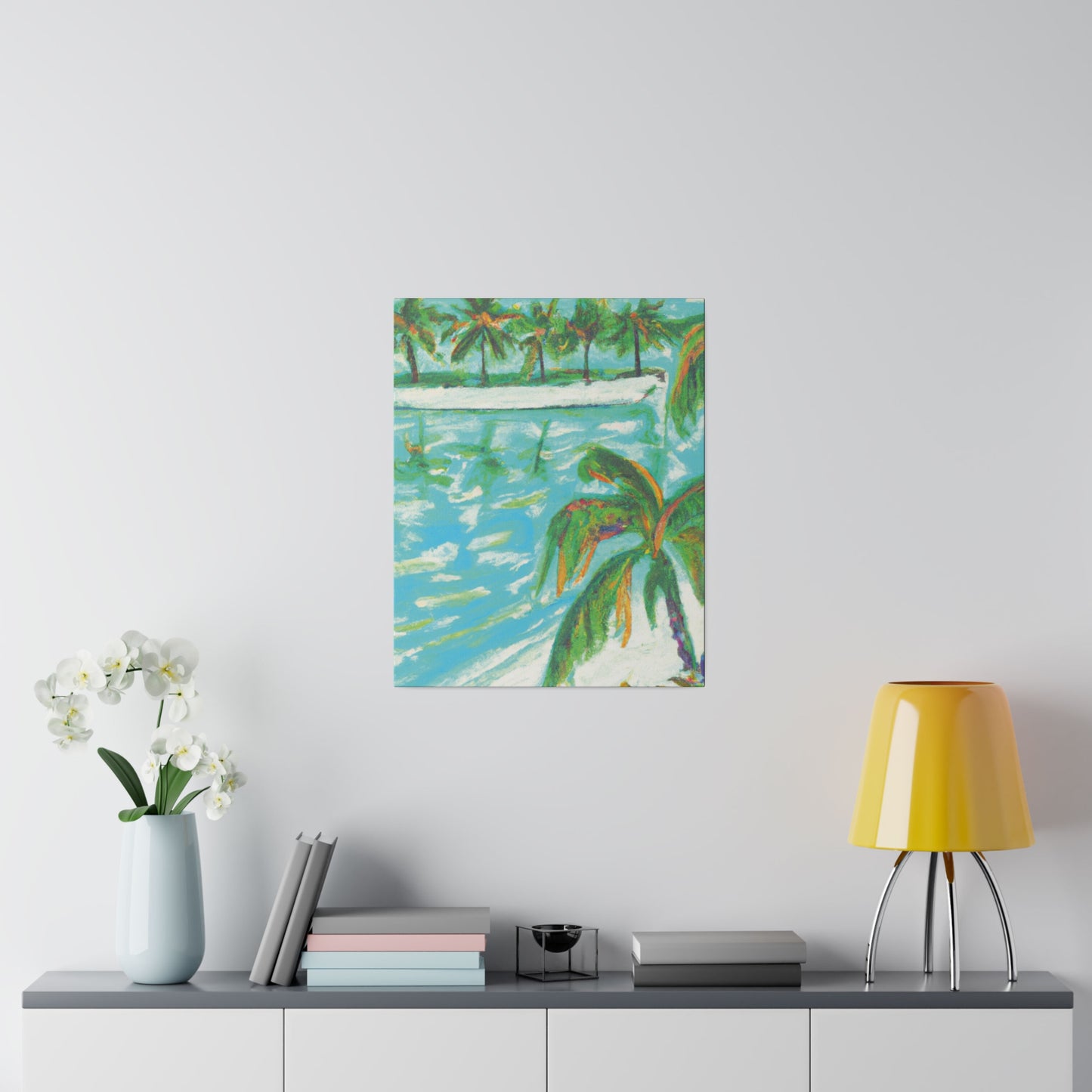 7103O - Bahamas Ocean Painting Print | Bahamas | Ocean | Beach | Poster | Home Decor | Wall Art | Canvas