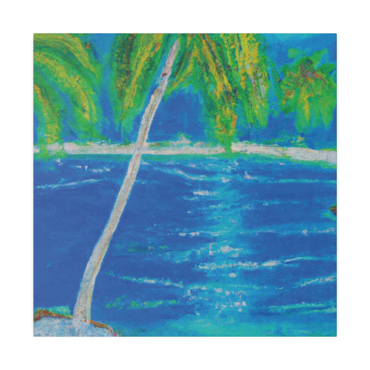 8345V - Bahamas Ocean Painting Print | Bahamas | Ocean | Beach | Poster | Home Decor | Wall Art | Canvas