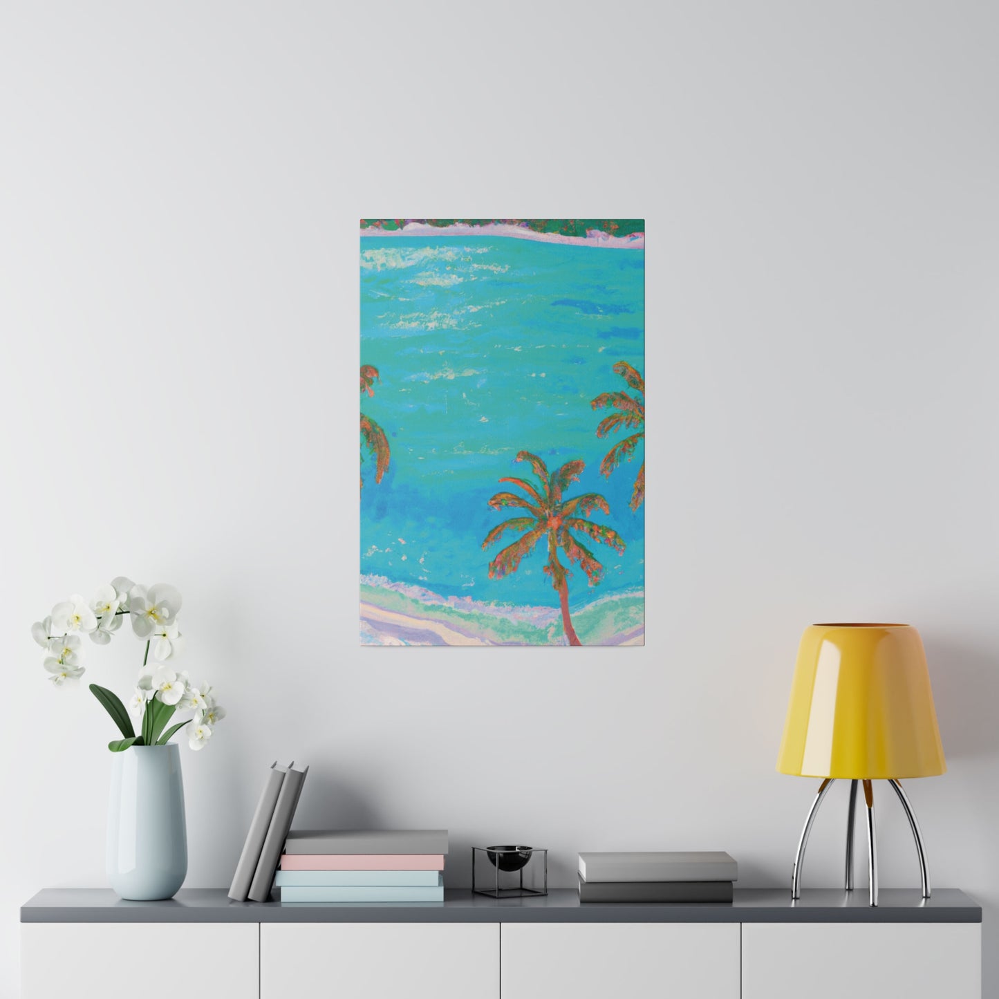 4532X - Bahamas Ocean Painting Print | Bahamas | Ocean | Beach | Poster | Home Decor | Wall Art | Canvas