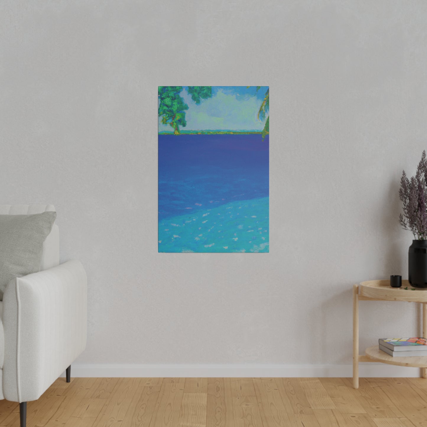 1582T - Bahamas Ocean Painting Print | Bahamas | Ocean | Beach | Poster | Home Decor | Wall Art | Canvas