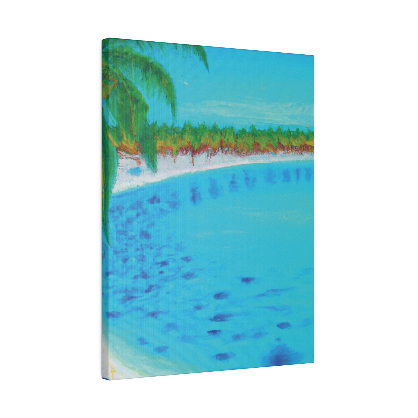 9677R - Bahamas Ocean Painting Print | Bahamas | Ocean | Beach | Poster | Home Decor | Wall Art | Canvas