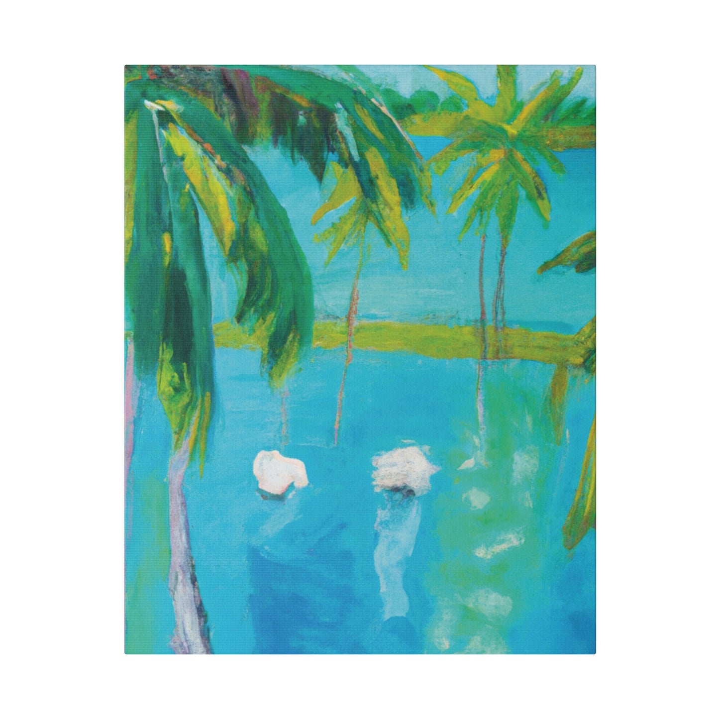 5643X - Bahamas Ocean Painting Print | Bahamas | Ocean | Beach | Poster | Home Decor | Wall Art | Canvas