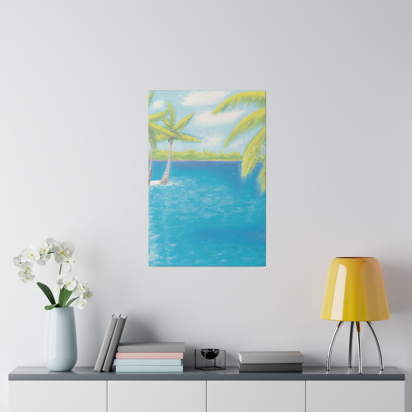 9254V - Bahamas Ocean Painting Print | Bahamas | Ocean | Beach | Poster | Home Decor | Wall Art | Canvas