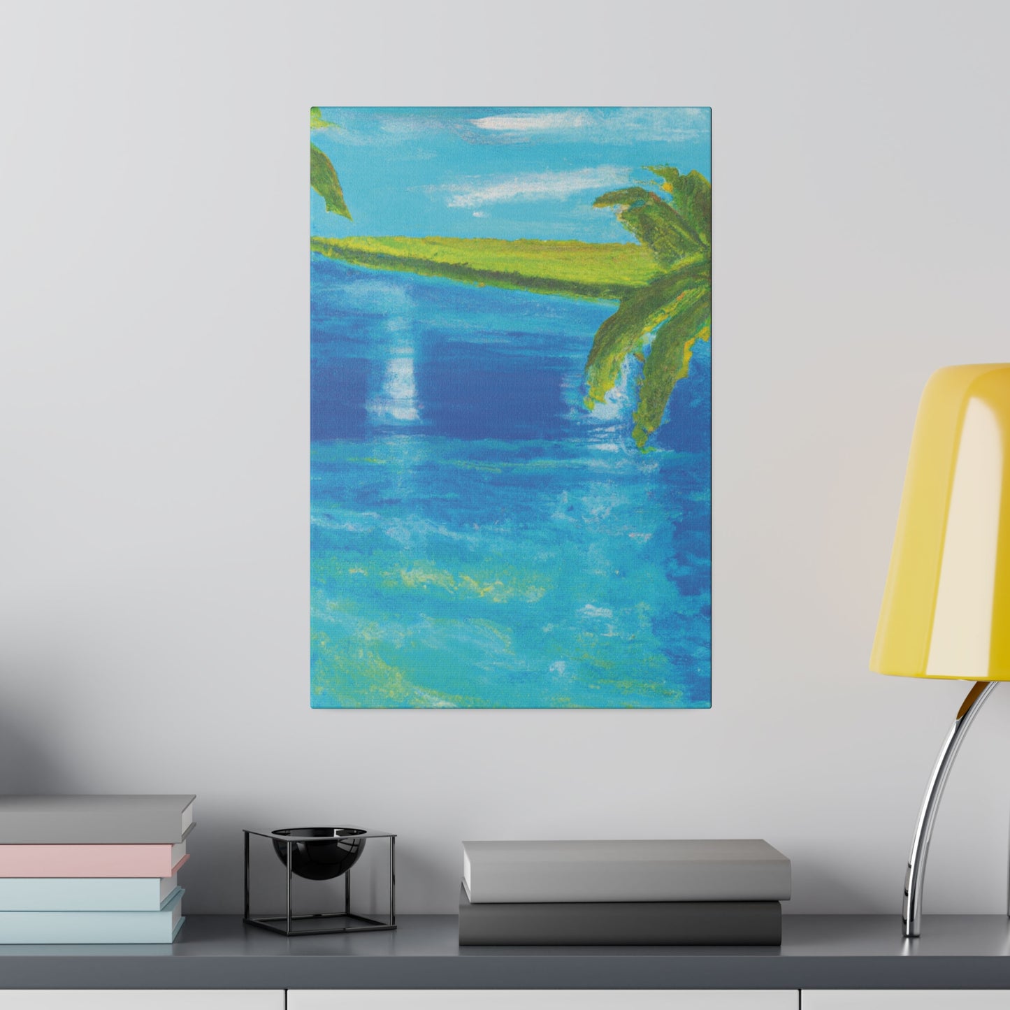 6359F - Bahamas Ocean Painting Print | Bahamas | Ocean | Beach | Poster | Home Decor | Wall Art | Canvas