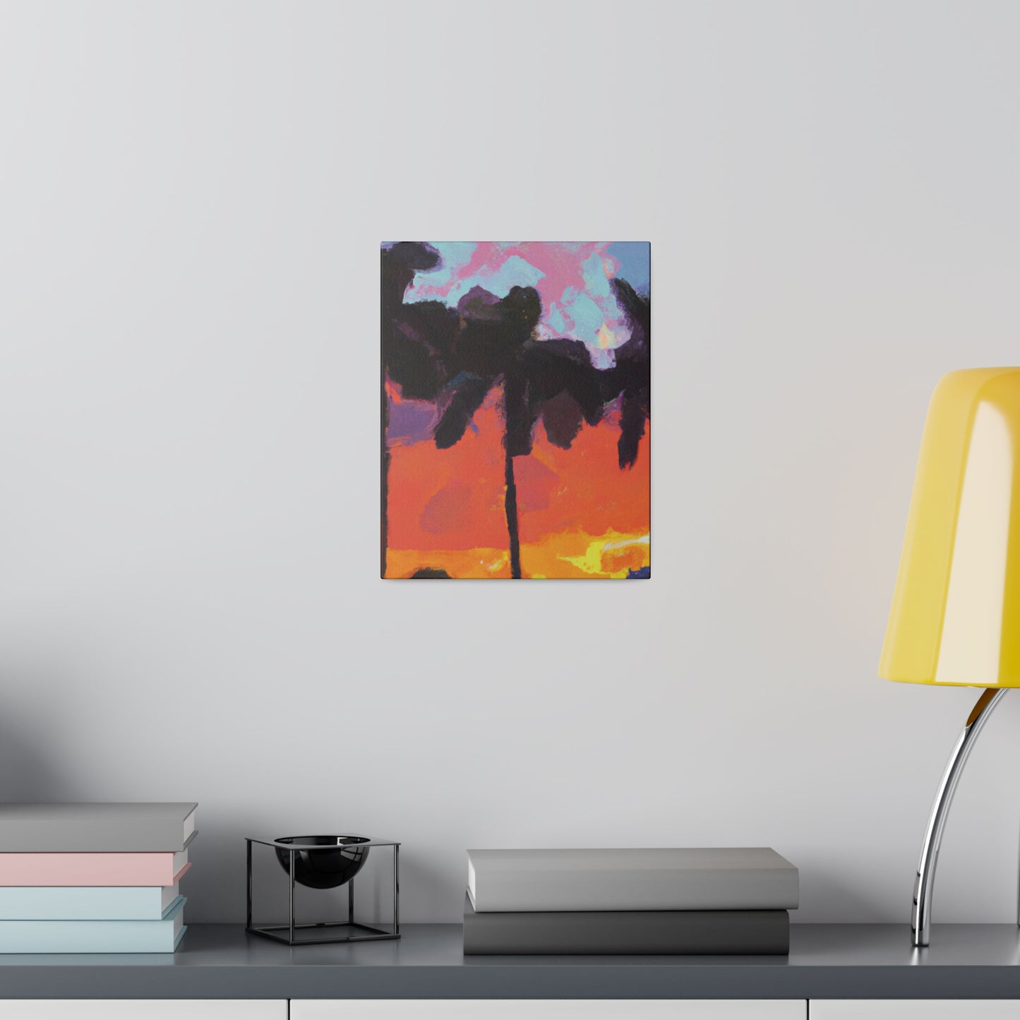 9276D - Miami Beach Sunset Painting Print | Miami | Beach | Sunset | Poster | Home Decor | Wall Art | Canvas