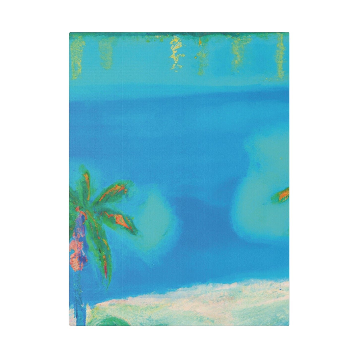 4785X - Bahamas Ocean Painting Print | Bahamas | Ocean | Beach | Poster | Home Decor | Wall Art | Canvas