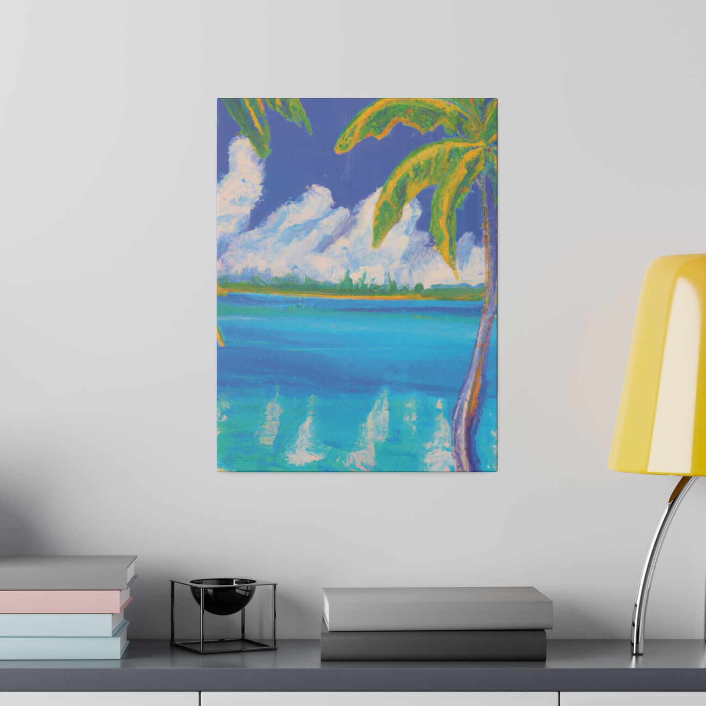 3054I - Bahamas Ocean Painting Print | Bahamas | Ocean | Beach | Poster | Home Decor | Wall Art | Canvas