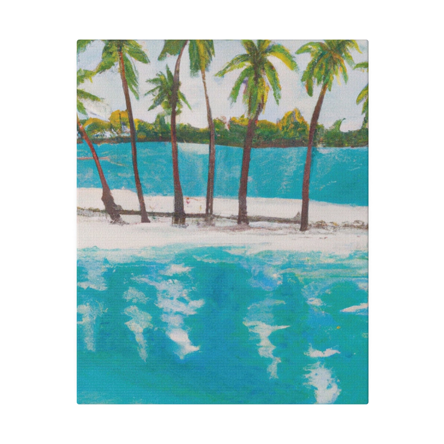 8045G - Bahamas Ocean Painting Print | Bahamas | Ocean | Beach | Poster | Home Decor | Wall Art | Canvas