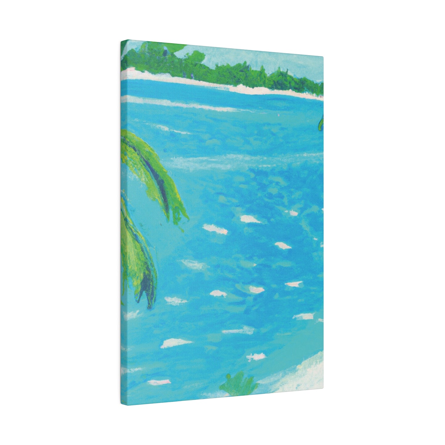 5684E - Bahamas Ocean Painting Print | Bahamas | Ocean | Beach | Poster | Home Decor | Wall Art | Canvas