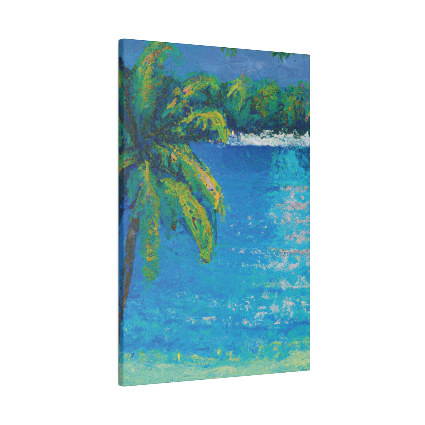 4645A - Bahamas Ocean Painting Print | Bahamas | Ocean | Beach | Poster | Home Decor | Wall Art | Canvas