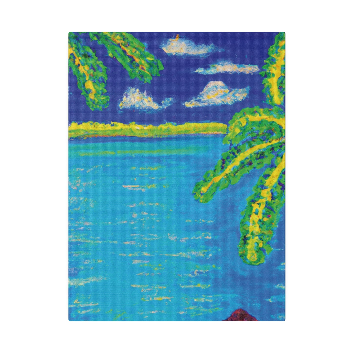 9774Z - Bahamas Ocean Painting Print | Bahamas | Ocean | Beach | Poster | Home Decor | Wall Art | Canvas