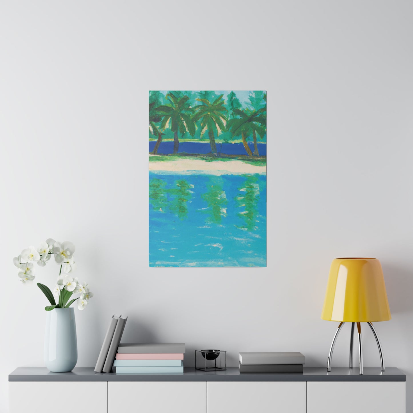 4129L - Bahamas Ocean Painting Print | Bahamas | Ocean | Beach | Poster | Home Decor | Wall Art | Canvas