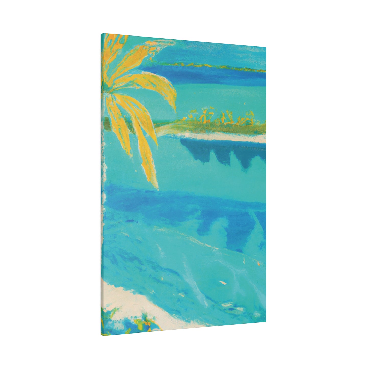 9110Q - Bahamas Ocean Painting Print | Bahamas | Ocean | Beach | Poster | Home Decor | Wall Art | Canvas