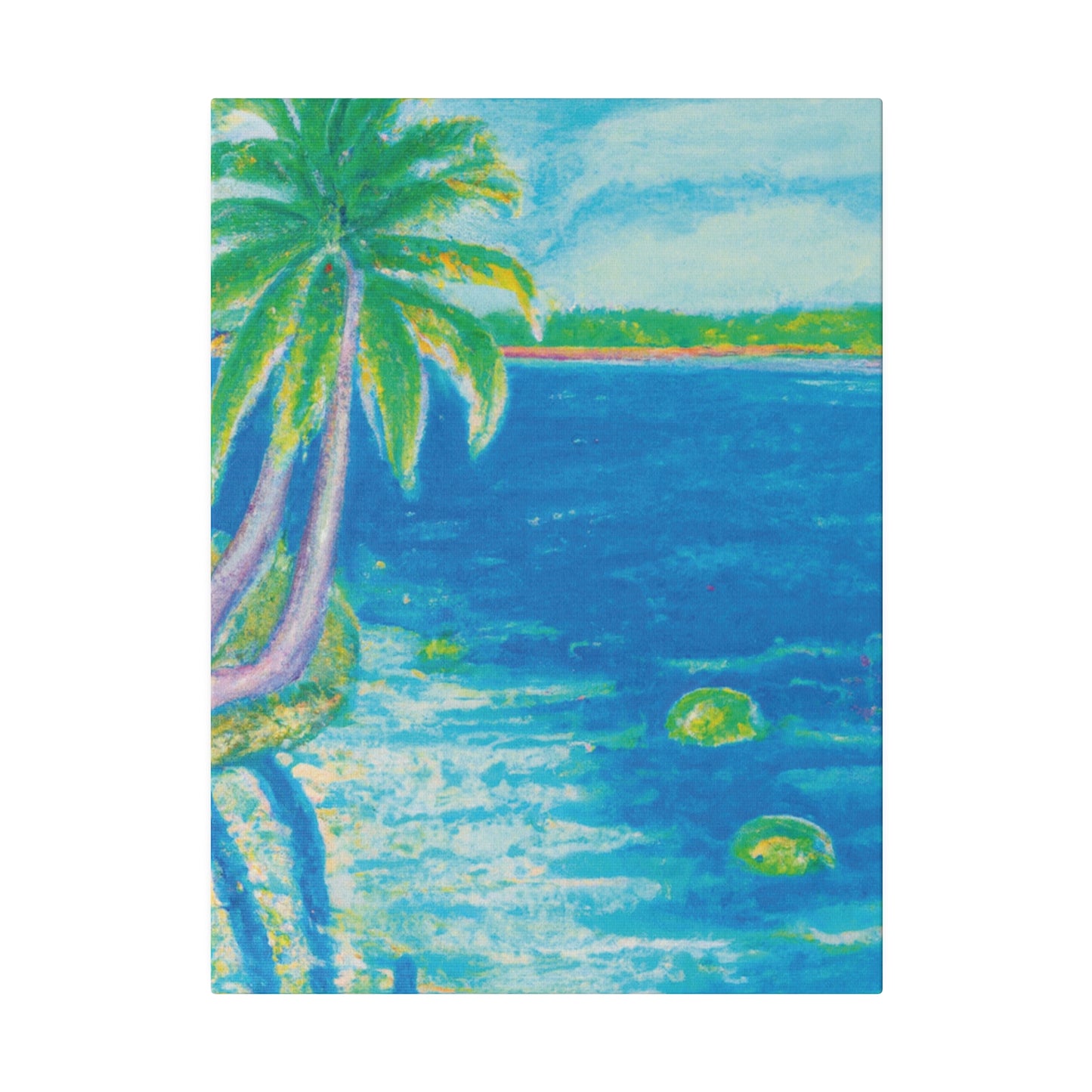 5683A - Bahamas Ocean Painting Print | Bahamas | Ocean | Beach | Poster | Home Decor | Wall Art | Canvas