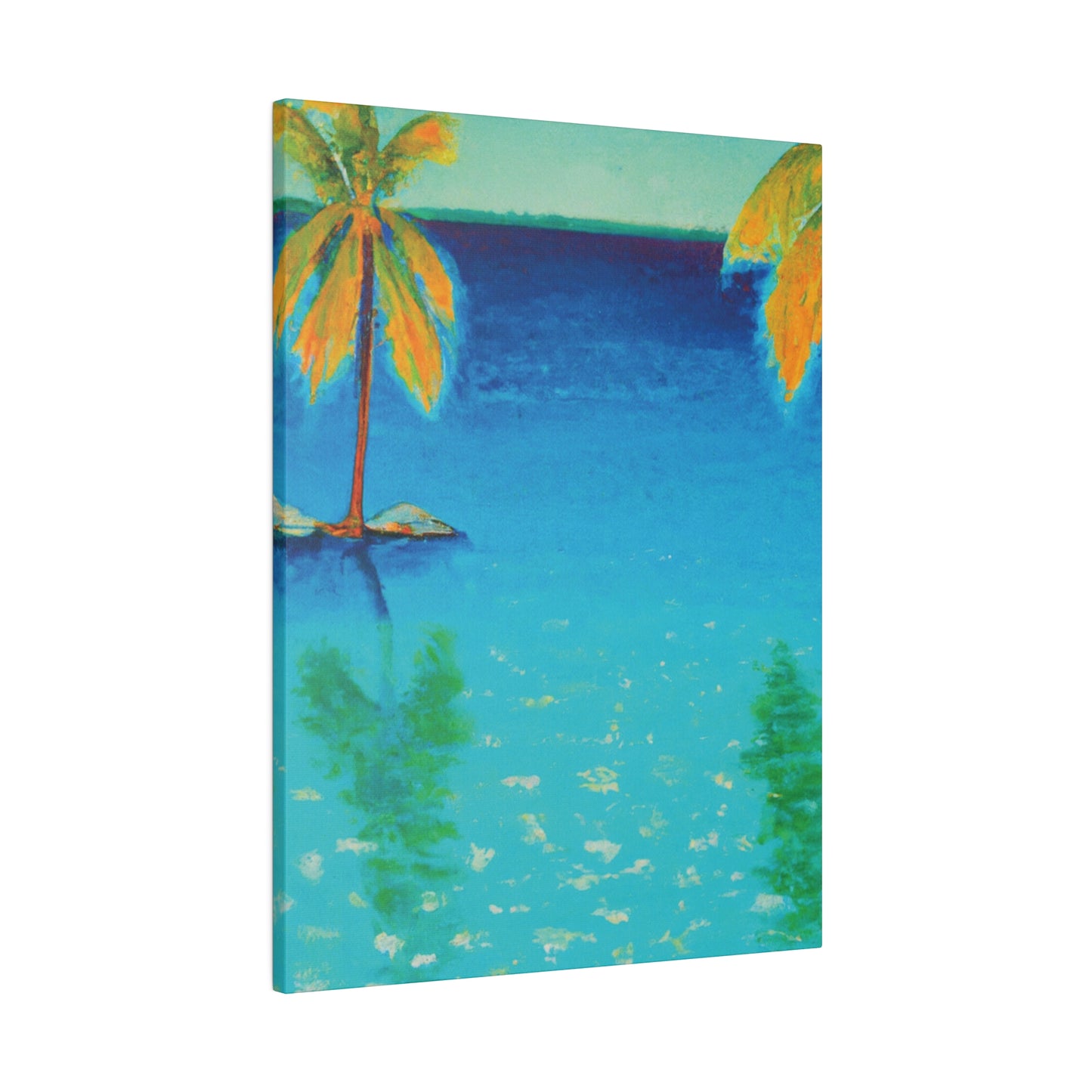 9234A - Bahamas Ocean Painting Print | Bahamas | Ocean | Beach | Poster | Home Decor | Wall Art | Canvas