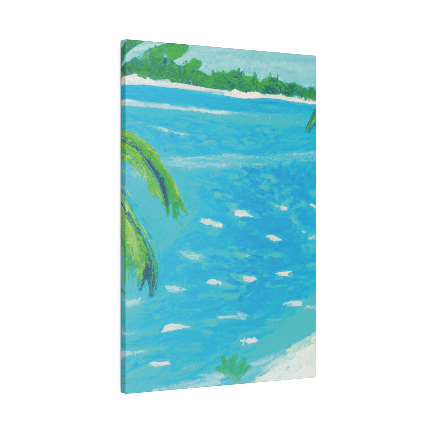 5684E - Bahamas Ocean Painting Print | Bahamas | Ocean | Beach | Poster | Home Decor | Wall Art | Canvas