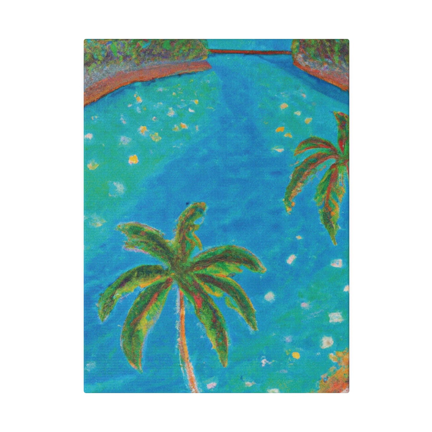 3827C - Bahamas Ocean Painting Print | Bahamas | Ocean | Beach | Poster | Home Decor | Wall Art | Canvas