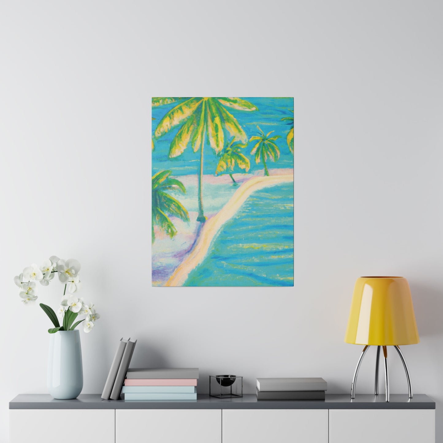 9662V - Bahamas Ocean Painting Print | Bahamas | Ocean | Beach | Poster | Home Decor | Wall Art | Canvas