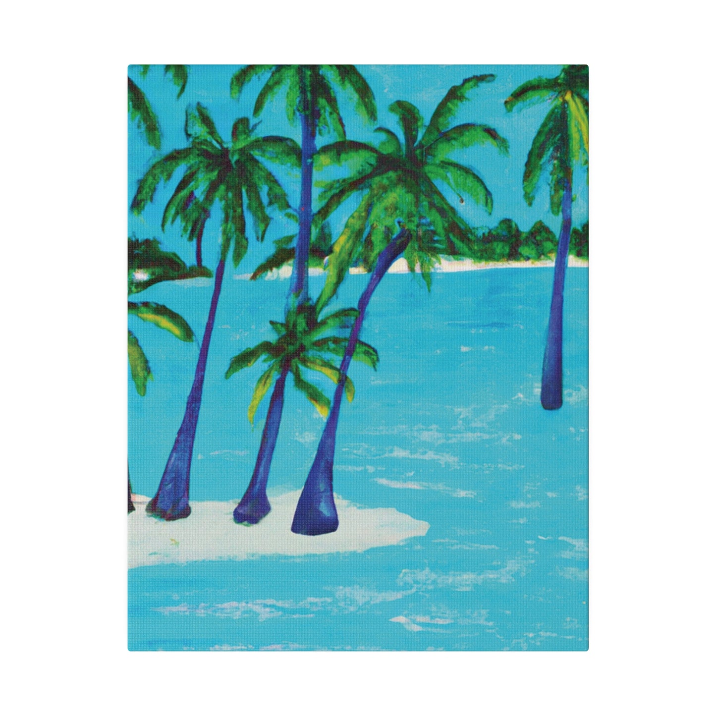 2486G - Bahamas Ocean Painting Print | Bahamas | Ocean | Beach | Poster | Home Decor | Wall Art | Canvas