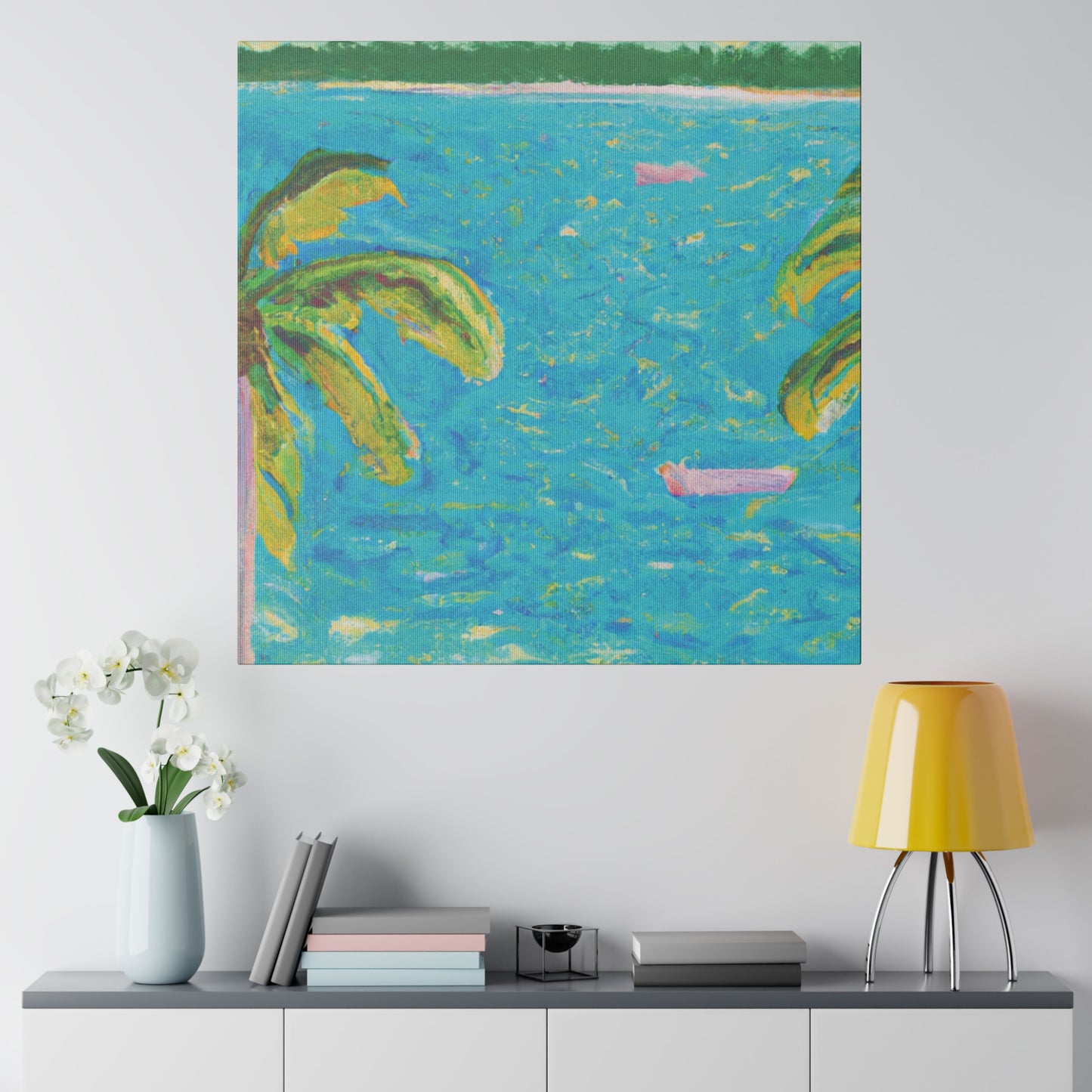 9482 Z - Bahamas Ocean Painting Print | Bahamas | Ocean | Beach | Poster | Home Decor | Wall Art | Canvas