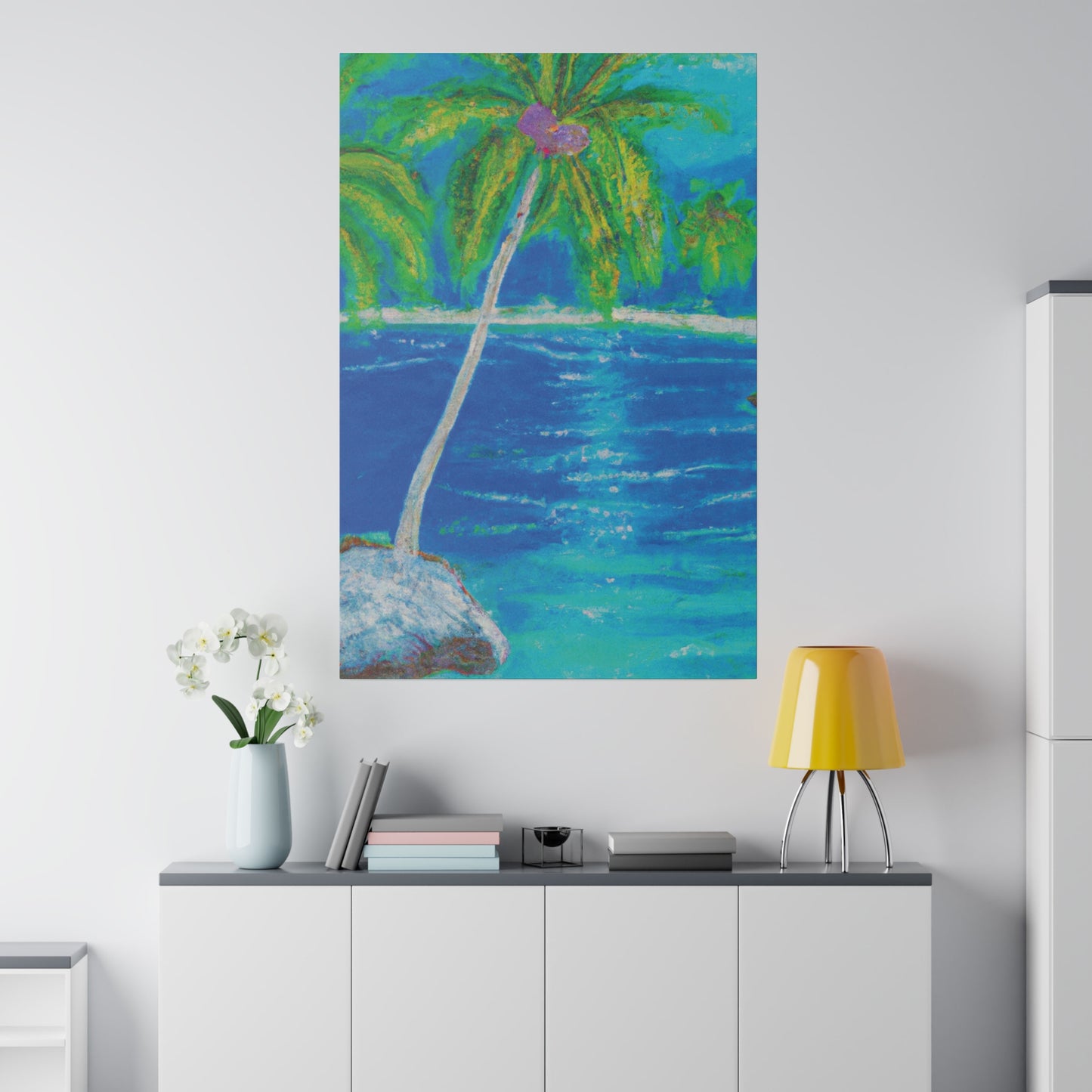 8345V - Bahamas Ocean Painting Print | Bahamas | Ocean | Beach | Poster | Home Decor | Wall Art | Canvas